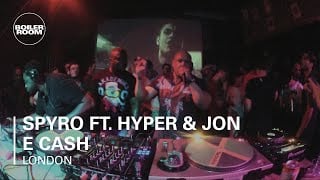 Flyer for event Spyro ft Hyper & Jon E Cash 45 Min Mix.