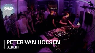 Flyer for event Peter Van Hoesen.