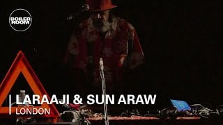 Flyer for event Laraaji & Sun Araw (The Play Zone).
