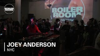Flyer for event Joey Anderson.