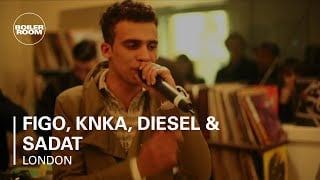 Flyer for event Figo, Knka, Diesel & Sadat.