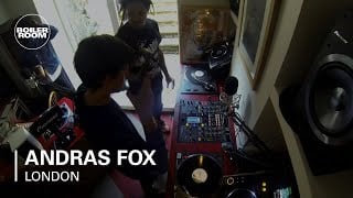 Flyer for event Andras Fox.