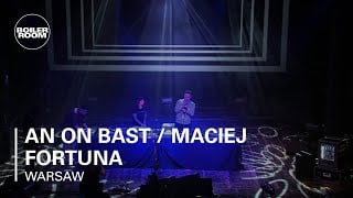 Flyer for event An On Bast / Maciej Fortuna.