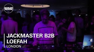 Flyer for event Jackmaster B2B Loefah 60 Min Mix.