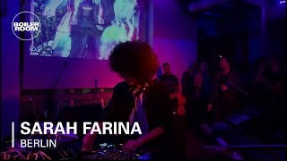 Flyer for event Sarah Farina.
