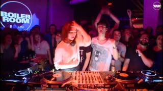 Flyer for event Nina Kraviz dropping face melting acid in Berlin.