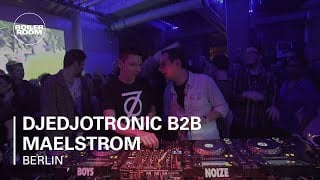 Flyer for event Djedjotronic b2b Maelstrom.