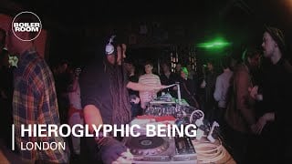 Flyer for event Hieroglyphic Being.