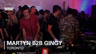 Flyer for event Martyn B2B Gingy.