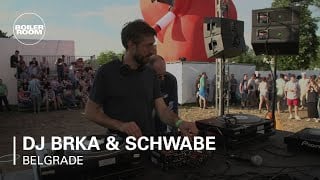 Flyer for event DJ BRKA & Schwabe.