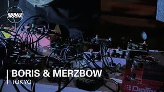 Flyer for event Boris & Merzbow.