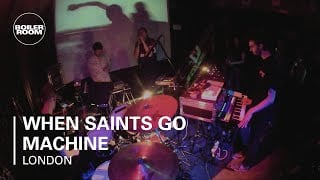 Flyer for event When Saints Go Machine .