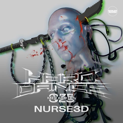 Flyer for event HARD DANCE 025: NURSE3D.