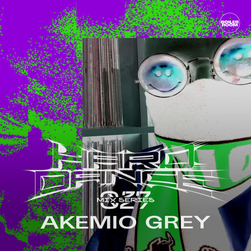 Flyer for event HARD DANCE 027: AKEMIO GREY.
