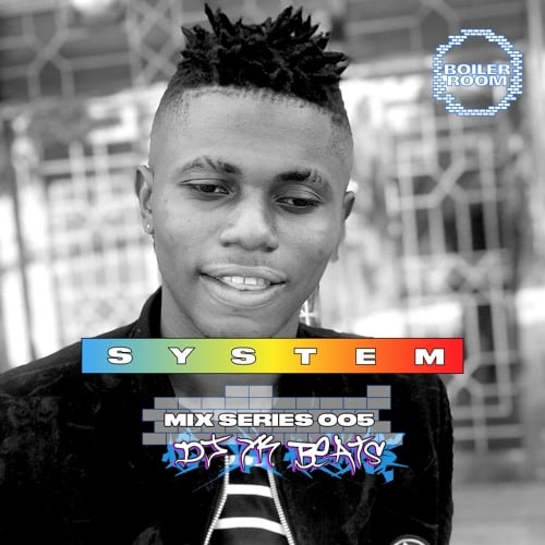 Flyer for event SYSTEM MIX 005: DJ YK Beats.