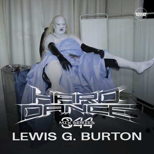 Flyer for event HARD DANCE 044: LEWIS G. BURTON.