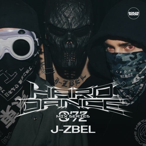 Flyer for event Hard Dance 072: J-Zbel.