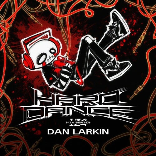 Flyer for event Hard Dance 124: Dan Larkin.