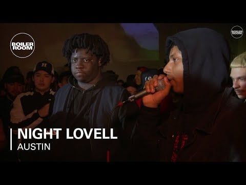 Flyer for event Night Lovell.