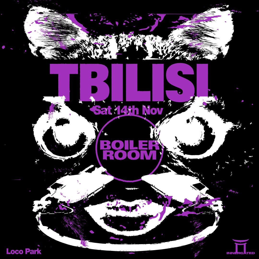 Flyer for event Boiler Room: Tbilisi.