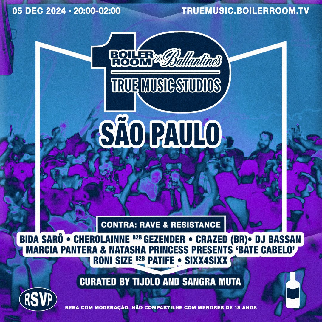 Flyer for event Tijolo and Sangra Muta present: The celebration of SPs rave culture.
