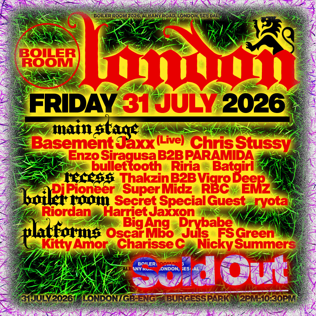 Flyer for event London | Friday.