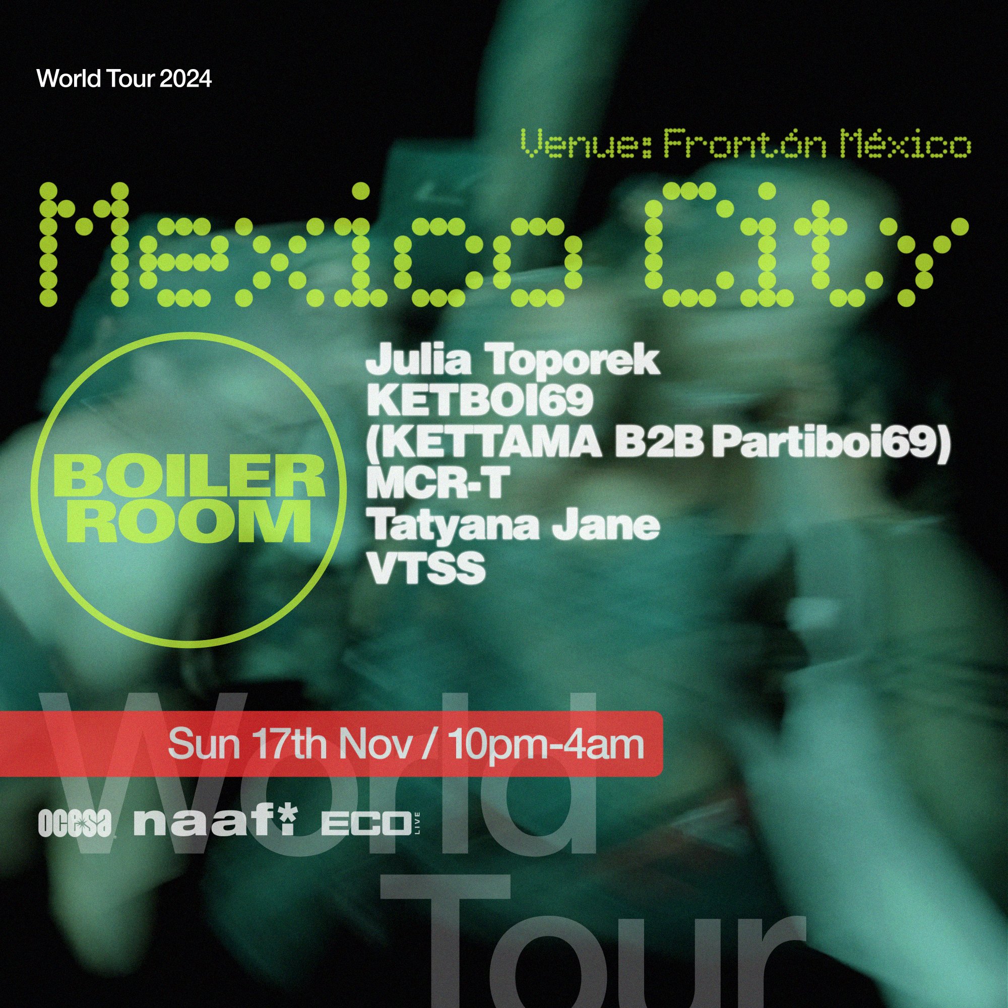 Flyer for event Mexico City | Sunday.