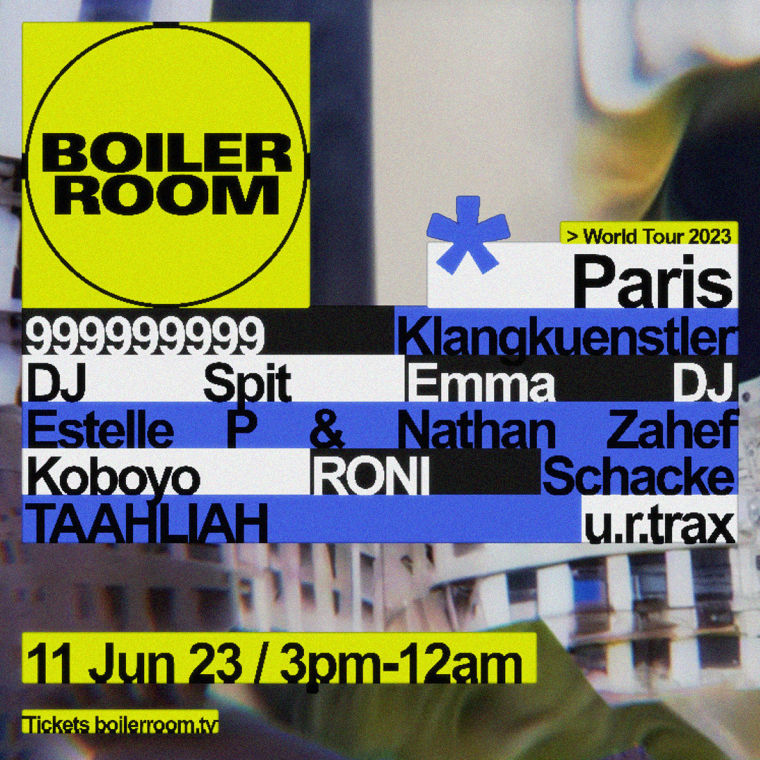 Flyer for event Paris | Sunday.