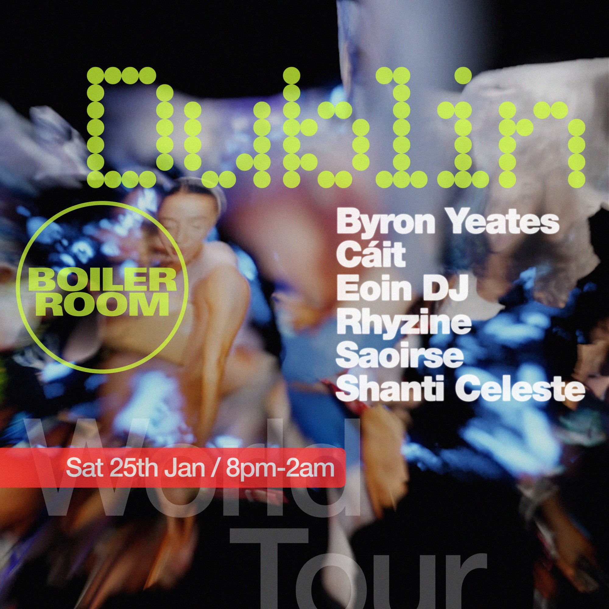 Flyer for event Dublin | Saturday.