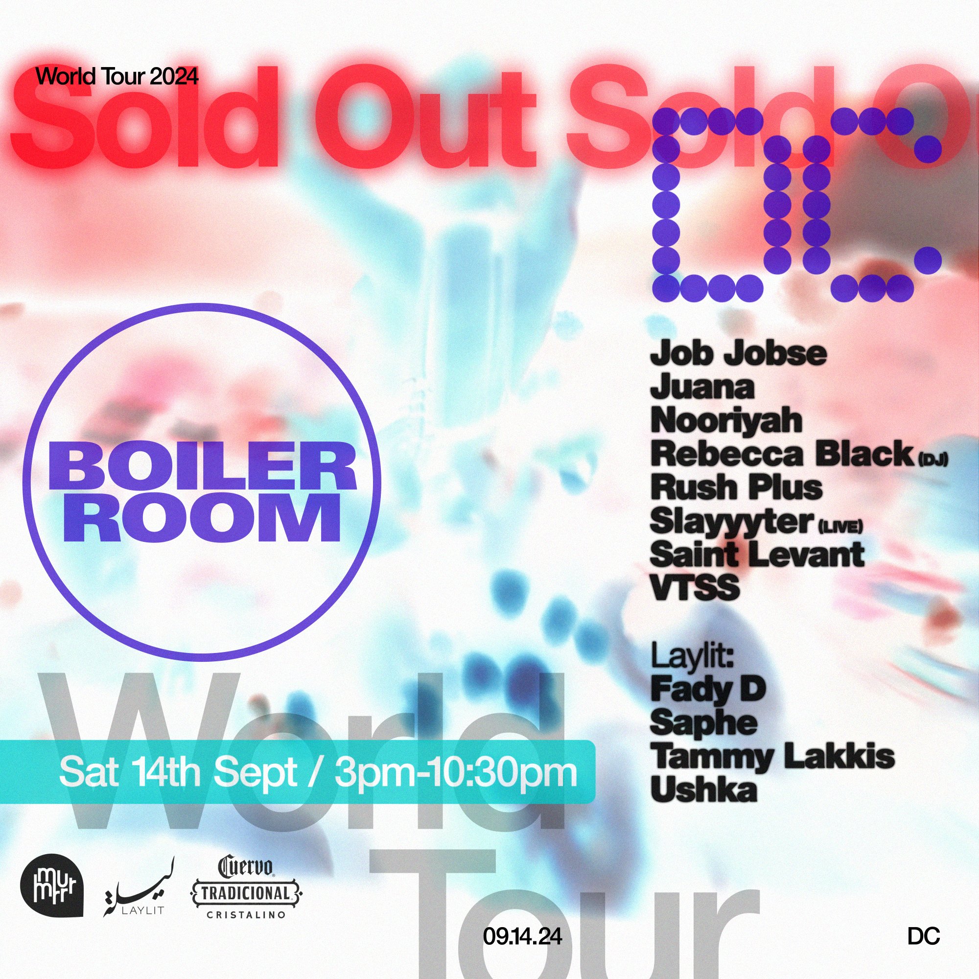 Flyer for event DC.