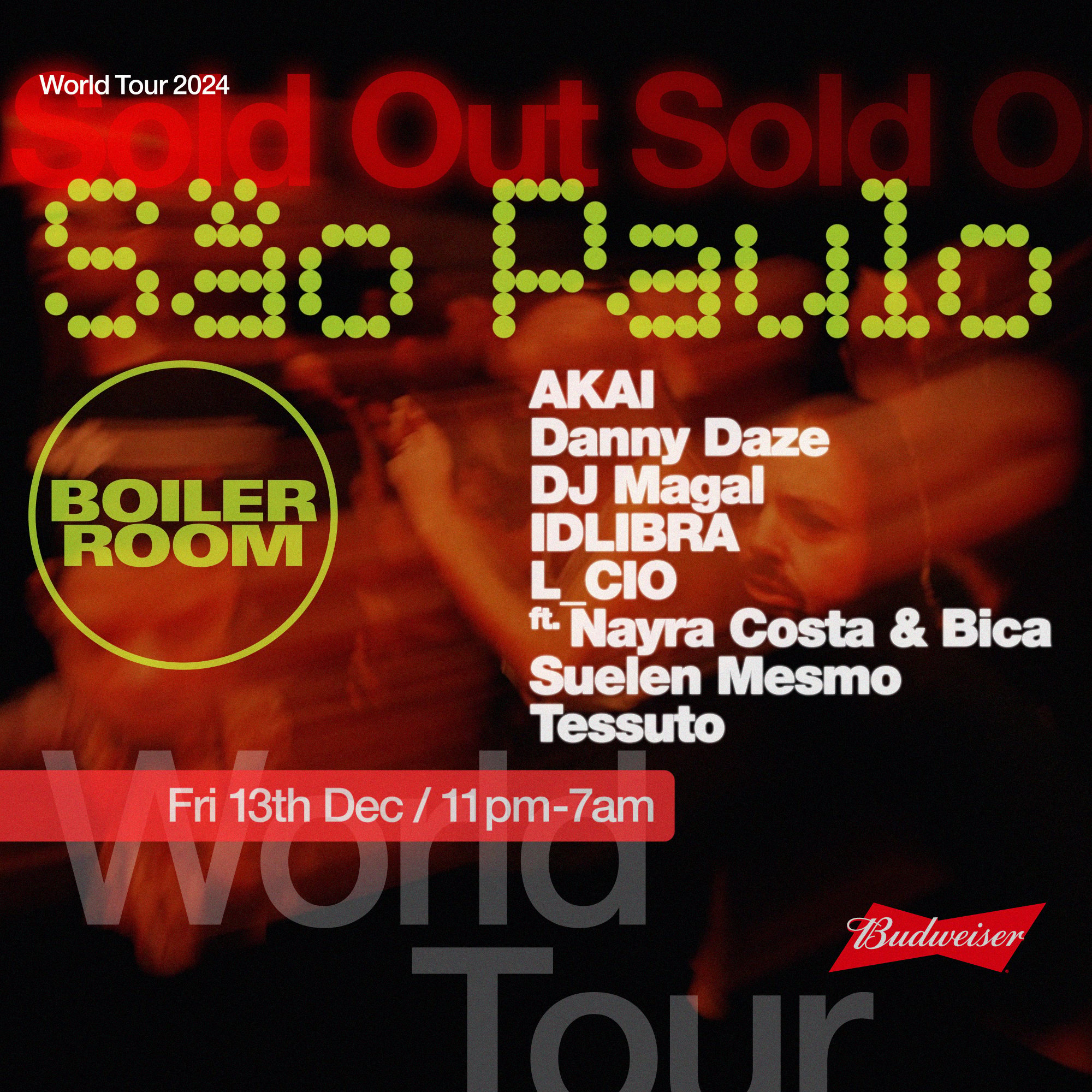 Flyer for event São Paulo.