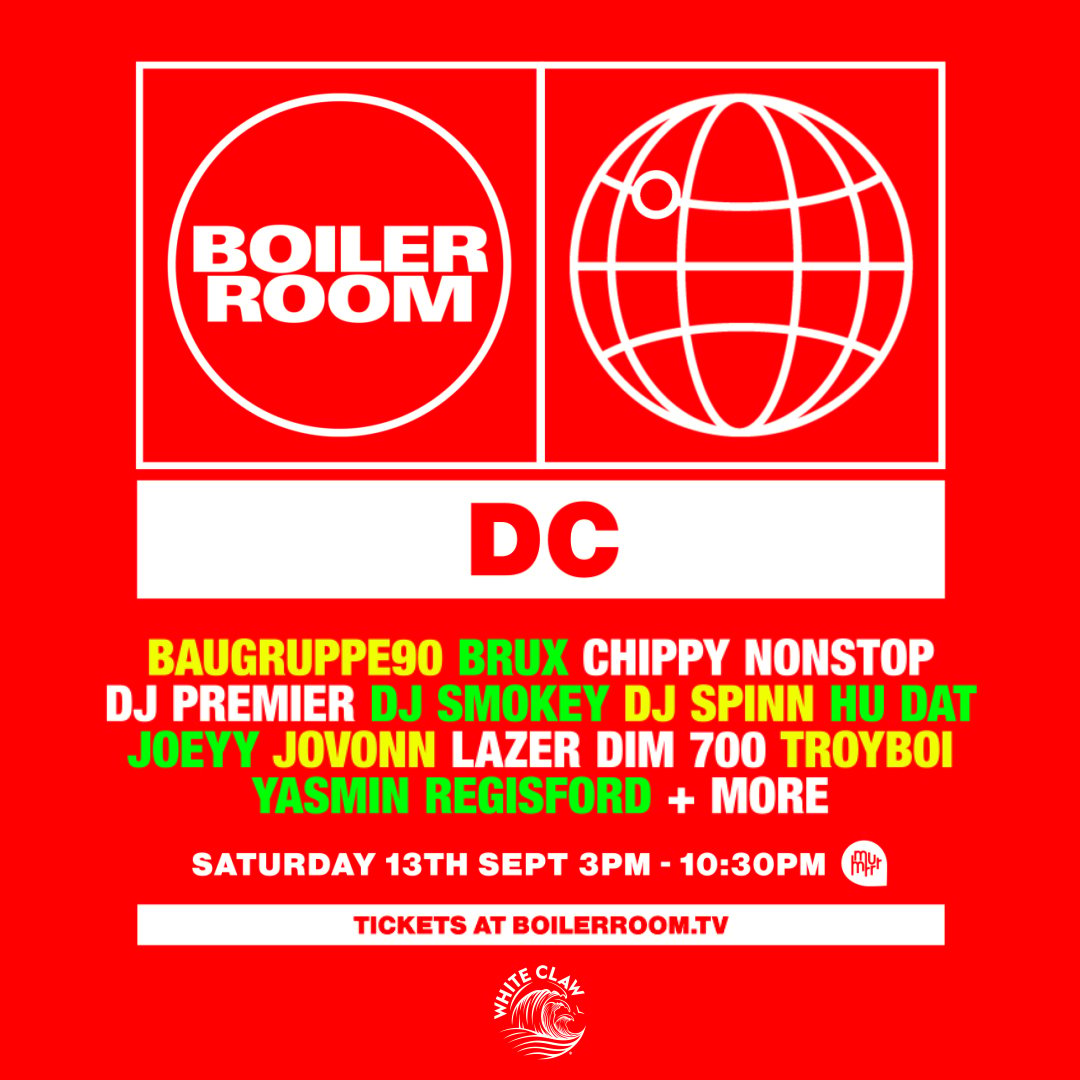 Flyer for event DC | Saturday.