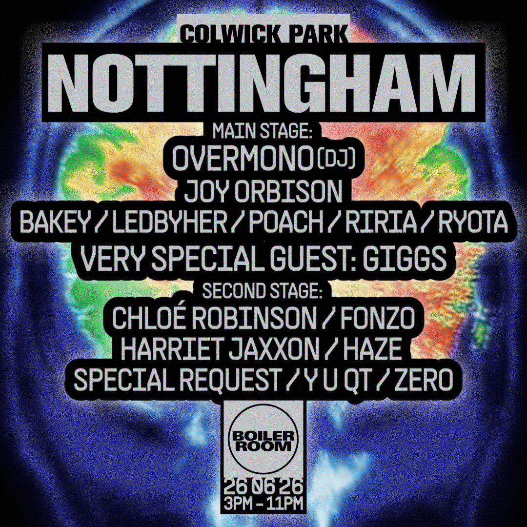 Flyer for event Nottingham.