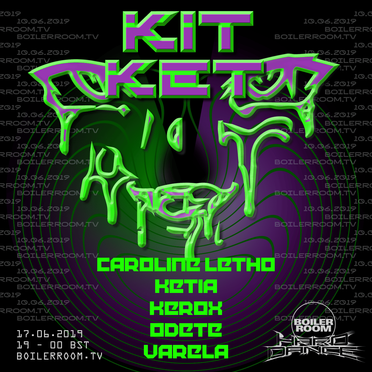 Flyer for event KIT KET.