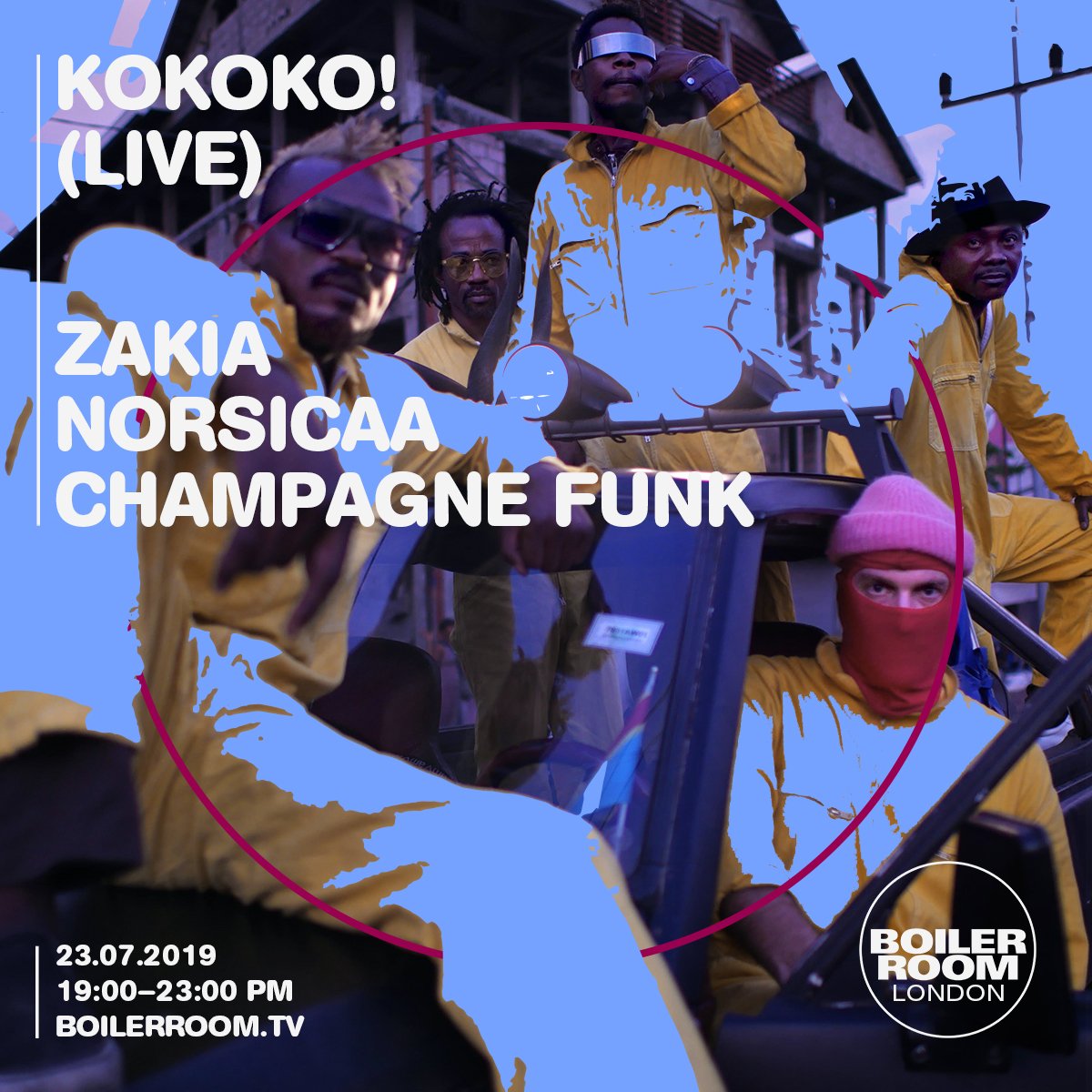 Flyer for event KOKOKO!.