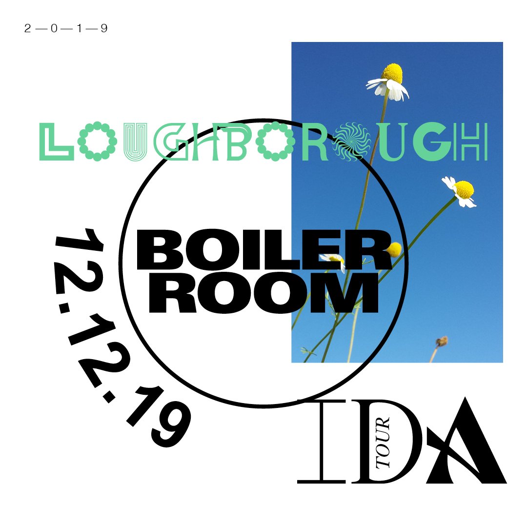 Flyer for event IDA - Loughborough.