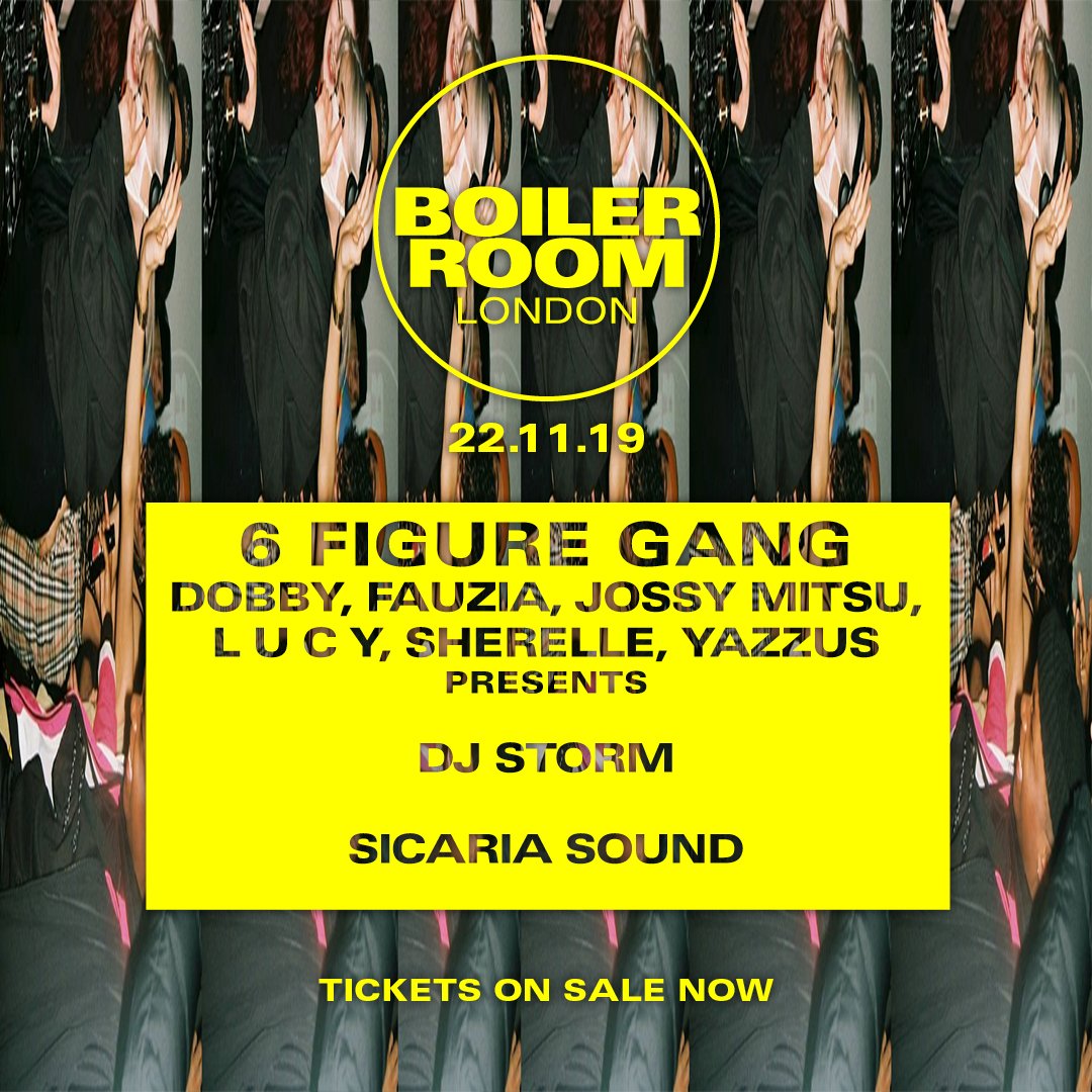 Flyer for event Boiler Room: London.