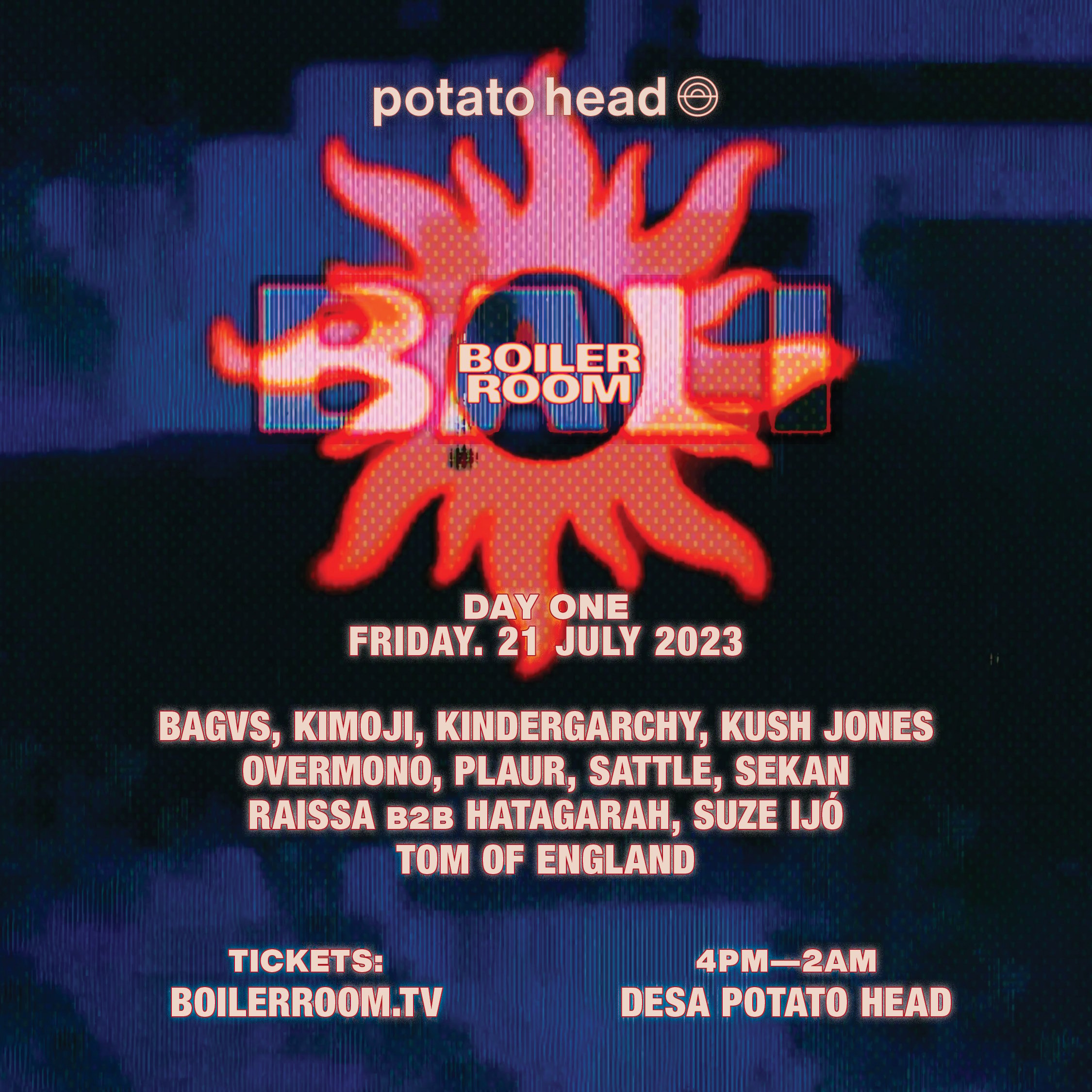 Flyer for event Bali | Friday.