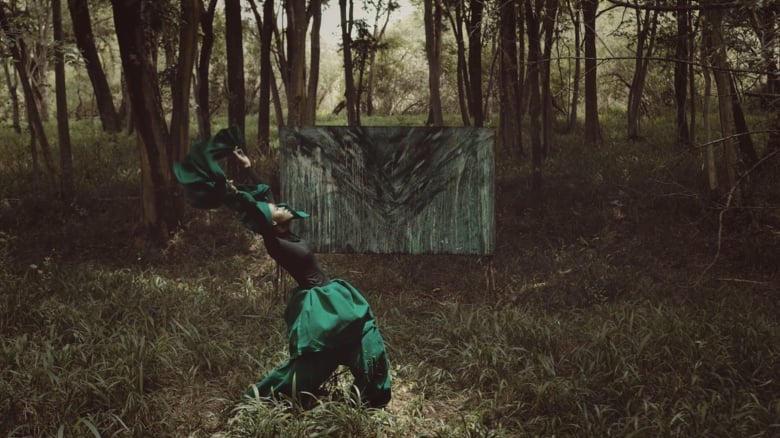 Photo of set OKZharp and Manthe Ribane: Closer/Apart.