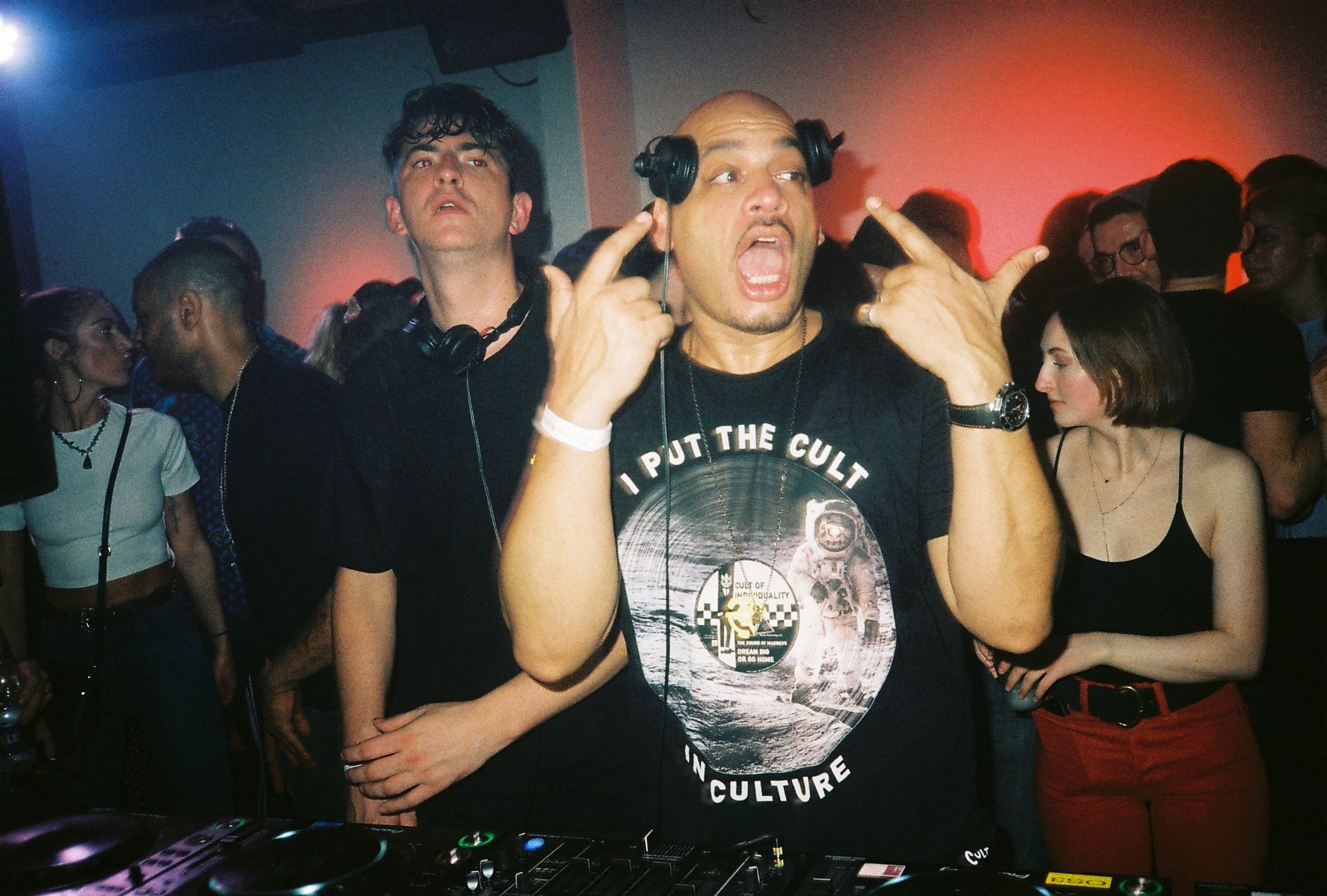 Flyer for event Skream b2b Dennis Ferrer.