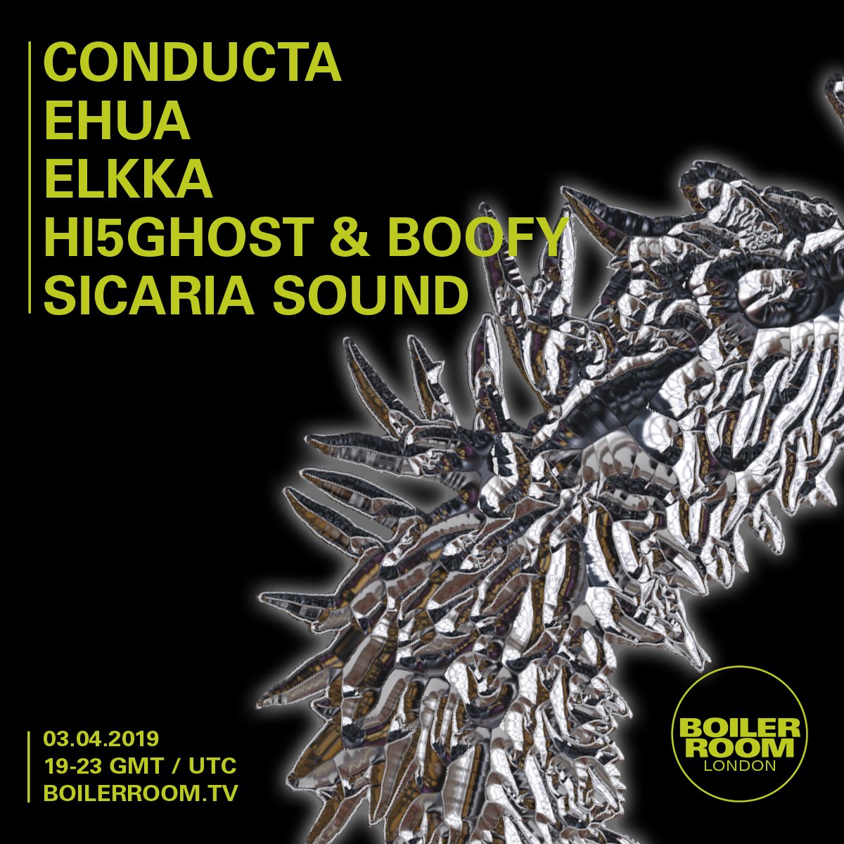 Flyer for event LDN: Bass & Percs #2.