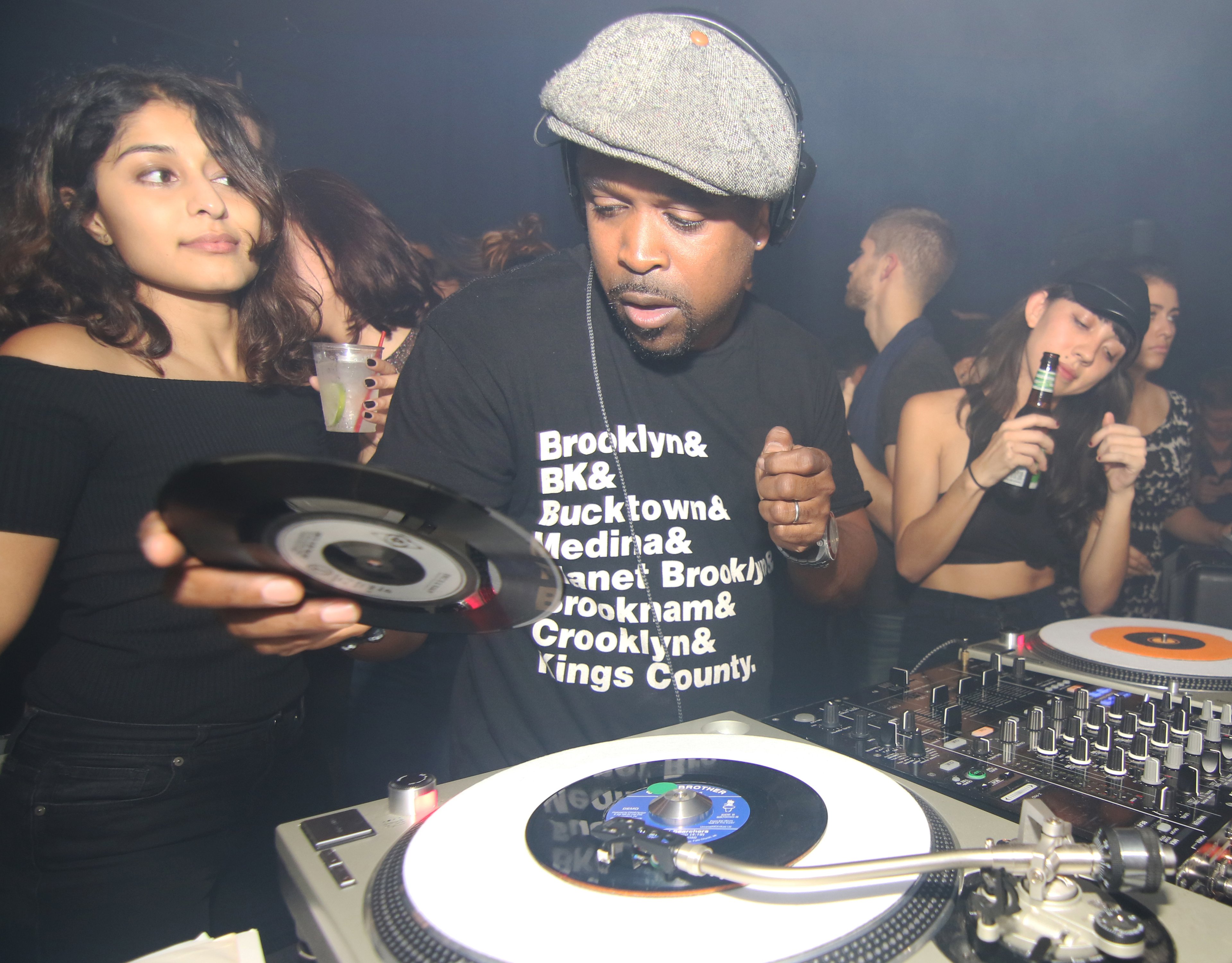 Flyer for event DJ Spinna.