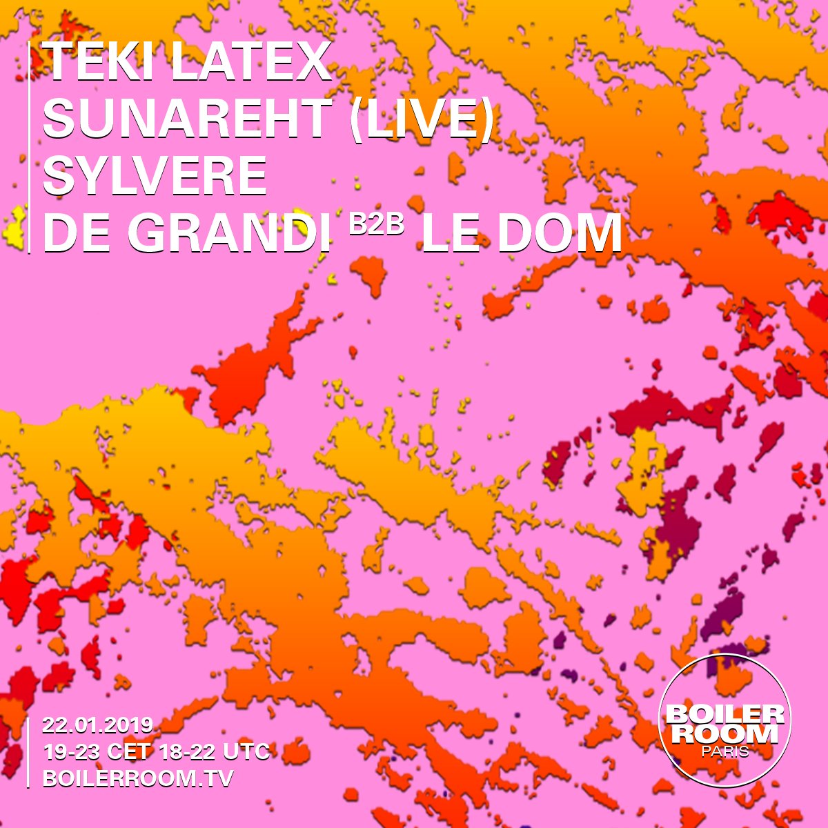 Flyer for event Club Bérite.