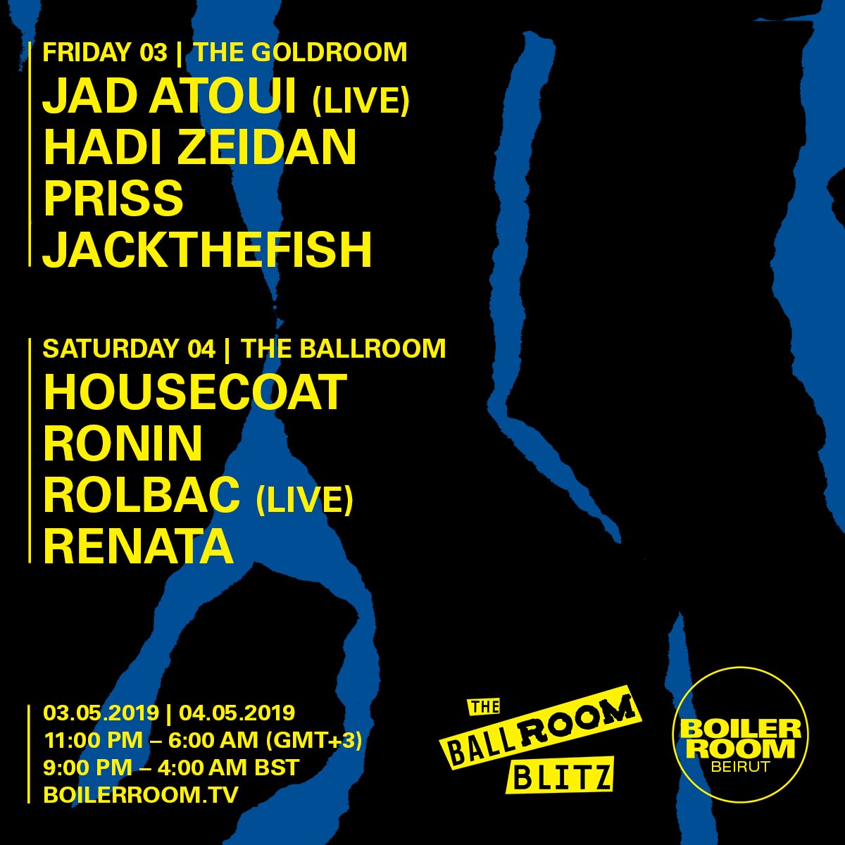 Flyer for event Ballroom Blitz.