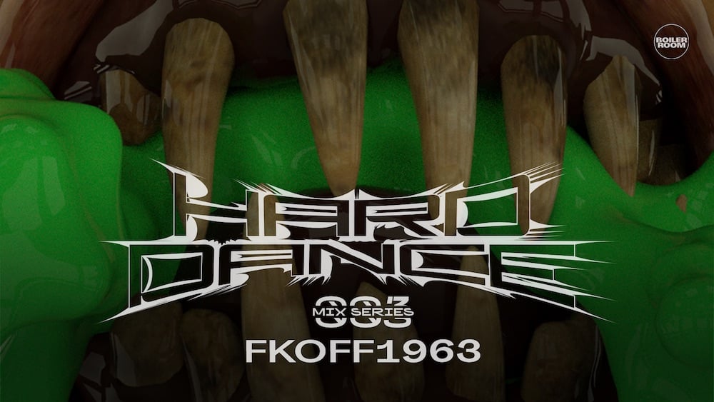 Flyer for event HARD DANCE 003 - FKOFF1963.