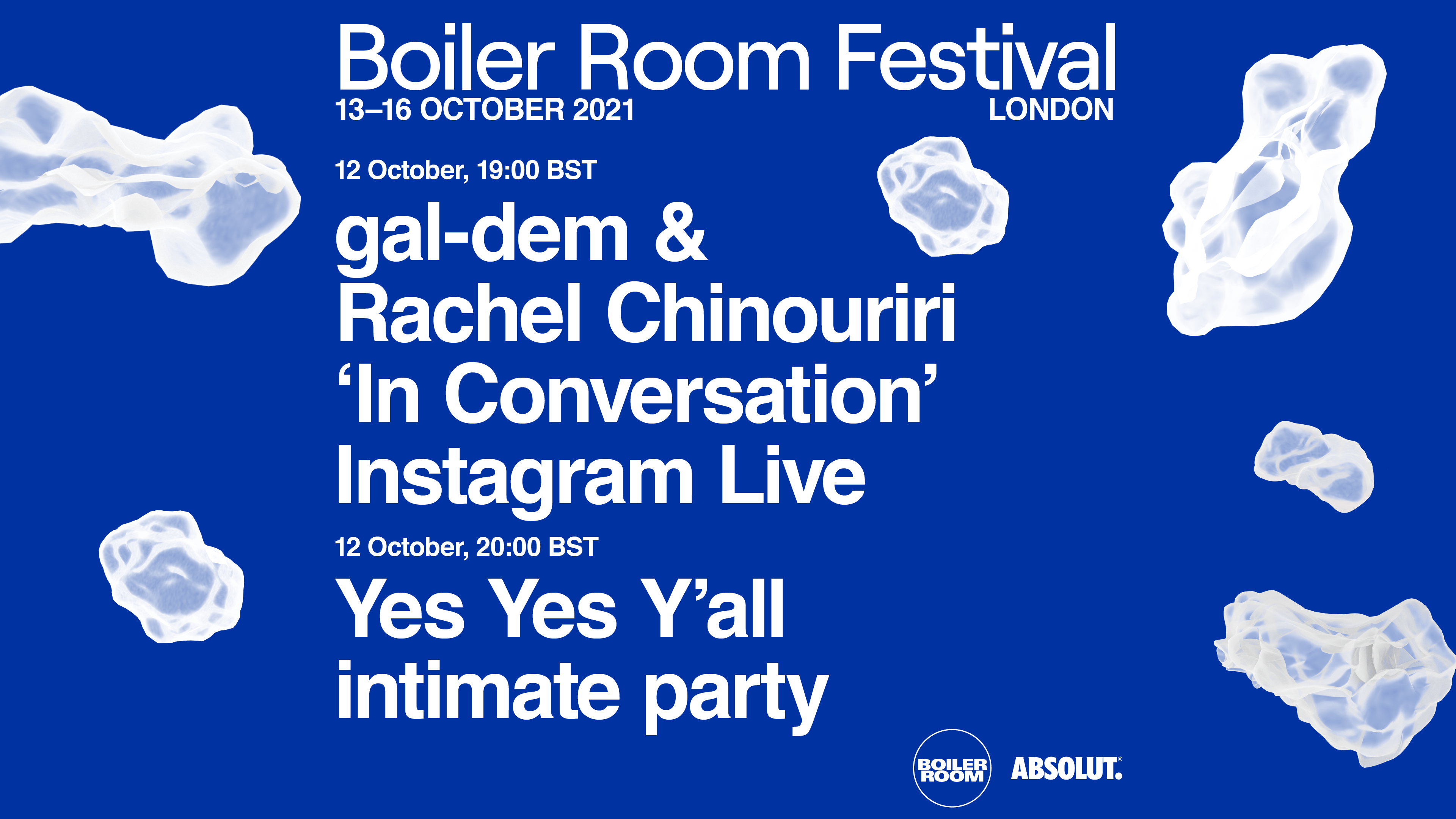 Photo of set 'In Conversation' - gal-dem & Rachel Chinouriri.