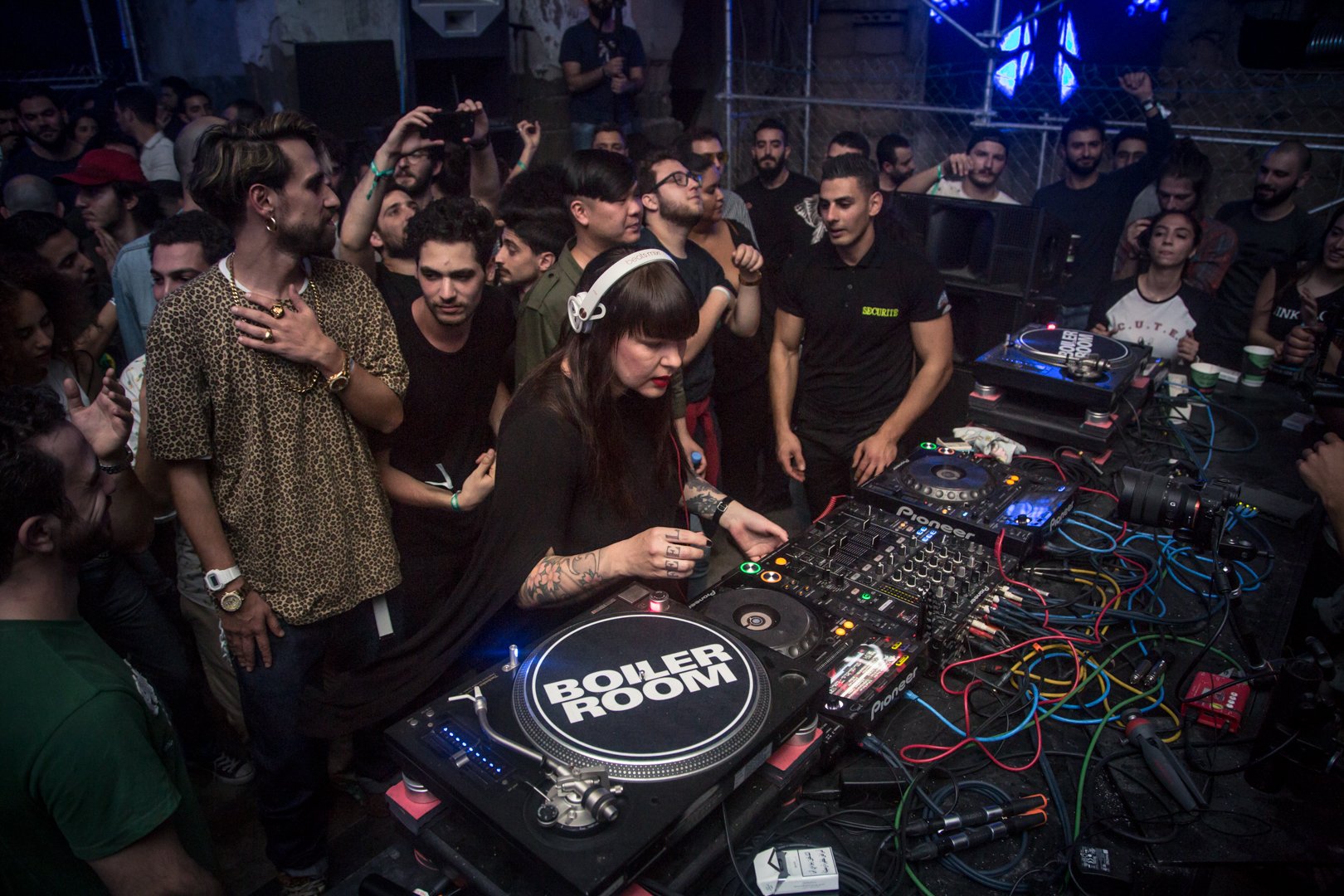 Flyer for event Miss Kittin.