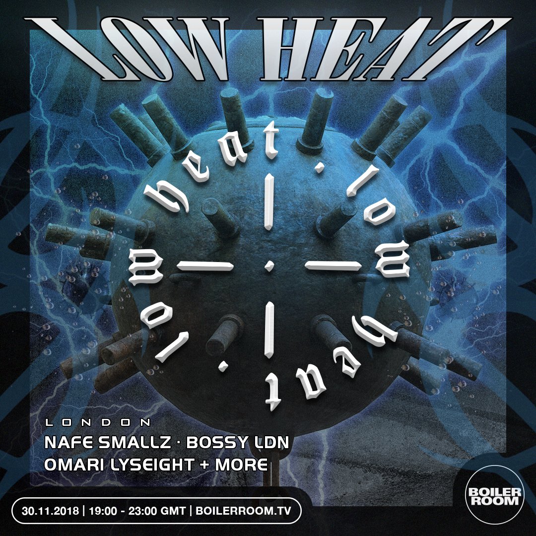 Flyer for event Low Heat London 014.