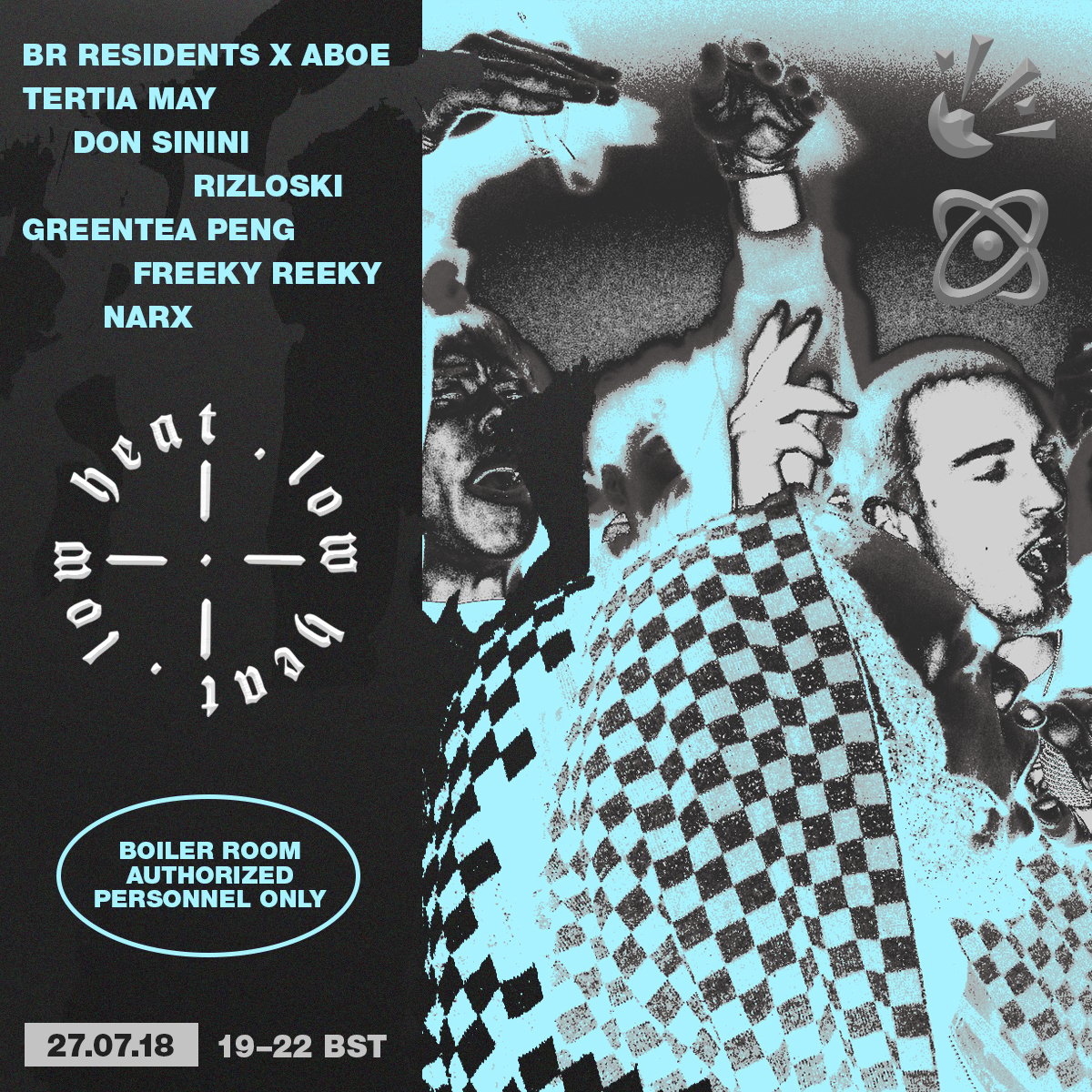 Flyer for event Low Heat 012.