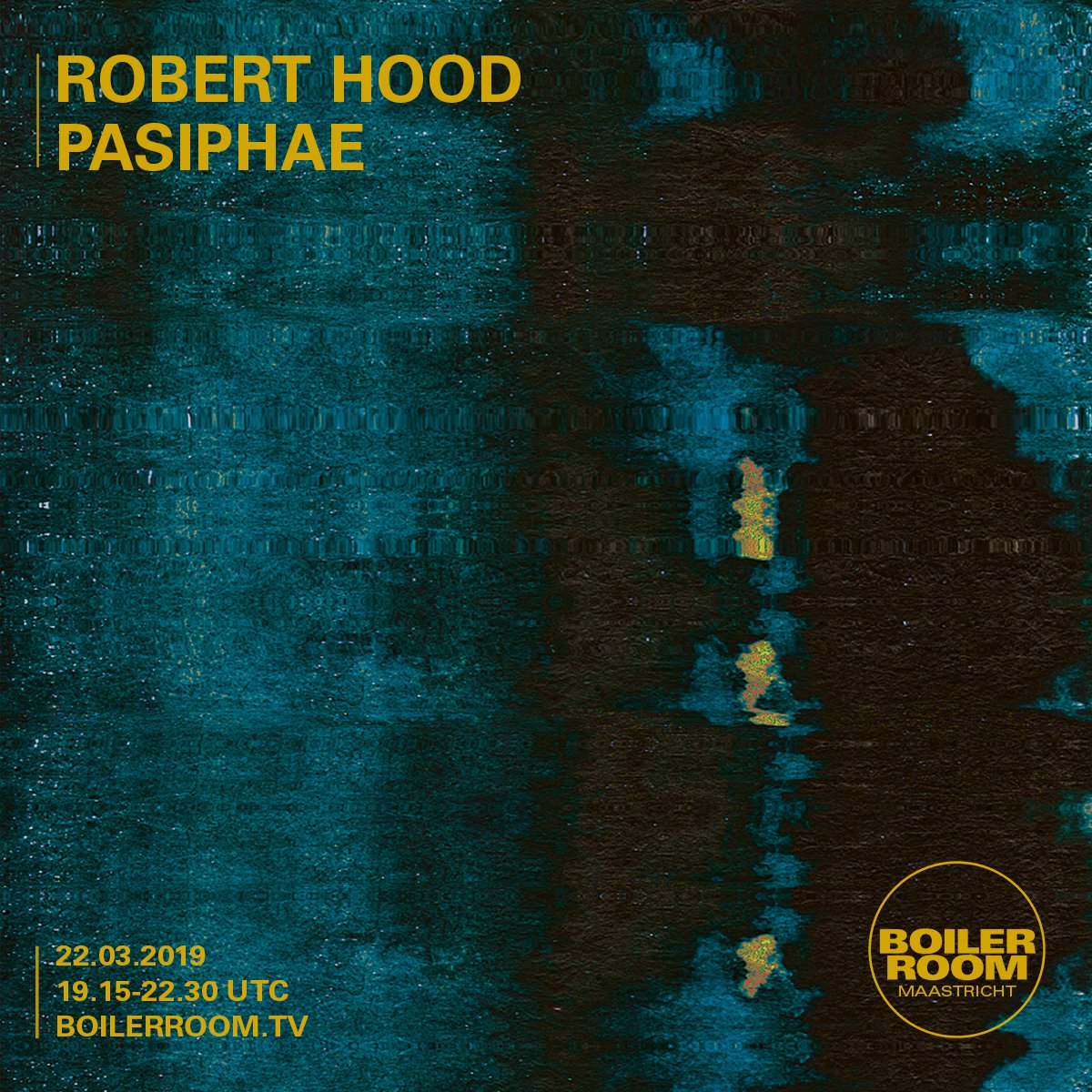 Flyer for event Boiler Room Maastricht.